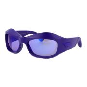 Stijlvolle zonnebril Bv1086S Bottega Veneta , Purple , Dames