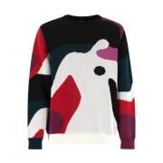 MultiColour Gebreide Pullover Ghost Caves by Parra , Multicolor , Here...