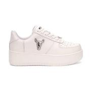 Zilver Dappere Sneakers Windsor Smith , White , Dames