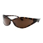 Stijlvolle zonnebril met Bb0285S model Balenciaga , Brown , Unisex