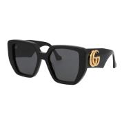 Stijlvolle zonnebril Gg0956S Gucci , Black , Dames