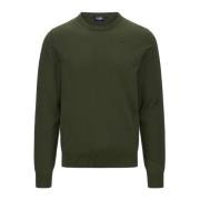 Sebastien Pullover Sweater K-Way , Green , Heren