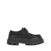 Veterschoenen van leer Dolce & Gabbana , Black , Heren