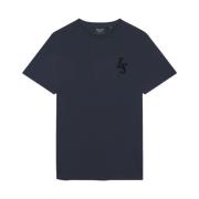 Korte mouw T-shirt Ts2017V Lyle & Scott , Blue , Heren