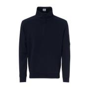 Fleece Zip Sweatshirt C.p. Company , Blue , Heren