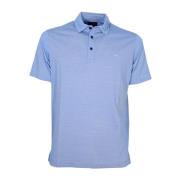 Celeste Golf Polo Shirt Paul & Shark , Blue , Heren