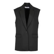 Zwart Jack Vest IRO , Black , Dames