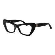 Stijlvolle Optische Bril Bb0296O Balenciaga , Black , Dames