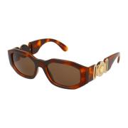 Stijlvolle zonnebril 0Ve4361 Versace , Brown , Unisex