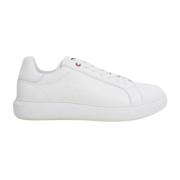 Witte Leren Sneakers Peuterey , White , Heren