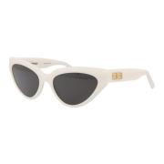 Stijlvolle zonnebril met model Bb0270S Balenciaga , White , Dames