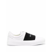 Witte Sneakers Elastische Band Casual Stijl Givenchy , White , Heren