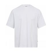 Mid Sleeve Biologisch Katoen T-shirt Resteröds , White , Heren