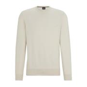 Stijlvolle knitwear voor mannen Hugo Boss , Beige , Heren