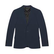 Ink Blue Slim Fit Blazer Jas Antony Morato , Blue , Heren