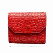 Pre-owned Leather wallets Christian Louboutin Pre-owned , Red , Dames