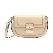 Club 2 Crossbody Tas Grano Furla , Beige , Dames