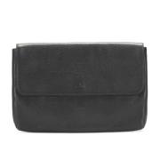 Pre-owned Leather handbags Gucci Vintage , Black , Dames