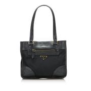 Pre-owned Canvas shoulder-bags Prada Vintage , Black , Dames