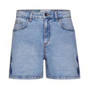Casual Bermuda Shorts in Olijf Sisters Point , Blue , Dames