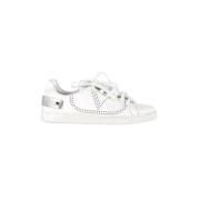 Pre-owned Leather sneakers Valentino Vintage , White , Dames