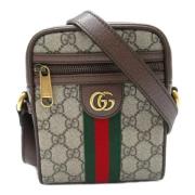 Pre-owned Canvas shoulder-bags Gucci Vintage , Multicolor , Dames
