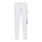 Witte Casual Broek Emporio Armani EA7 , White , Heren