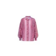 Neo Classic Ballonmouw Blouse Fabienne Chapot , Pink , Dames