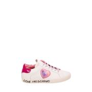Modieuze Sneakers Love Moschino , Pink , Dames