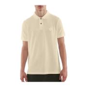 Katoenen Polo Shirt Stijl Ash Ma.strum , Beige , Heren