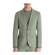 Salie Groen Modern Pak Jas Antony Morato , Green , Heren