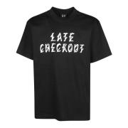 Laat Uitchecken T-shirt 44 Label Group , Black , Heren