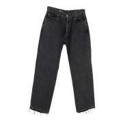 Pre-owned Cotton jeans Celine Vintage , Black , Heren