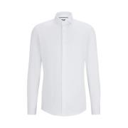 Hank Overhemd Boss , White , Heren