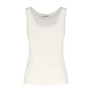 Kasjmier Tanktop Wit Italië Gemaakt Max Mara , White , Dames