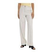 Wide Trousers Fiveunits , Beige , Dames