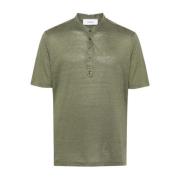 Groene Gebreide Trui Ss24 Lardini , Green , Heren