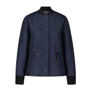 Snap Button Puffer Jacket A.p.c. , Blue , Dames