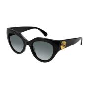 Cat-eye zonnebril met Le Bouton detail Gucci , Black , Dames