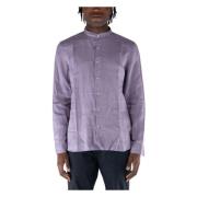 Linnen Corean Shirt Timberland , Purple , Heren