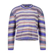 Gestreepte Alpaca Mix Pullover A.p.c. , Multicolor , Dames