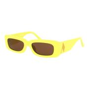 Mini Marfa Zonnebril The Attico , Yellow , Dames