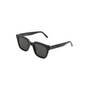 Zwarte zonnebril Giusto model Retrosuperfuture , Black , Unisex