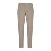 Beige Sport Broek Canali , Beige , Heren