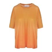 Casual T-shirt in DD 4434-stijl Daniele Fiesoli , Orange , Dames