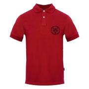 Korte Mouw Polo Shirt Plein Sport , Red , Heren