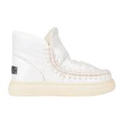 Handgemaakte Eskimo 18 Witte Laarzen Mou , White , Dames