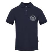 Katoenen poloshirt met korte mouwen Plein Sport , Blue , Heren