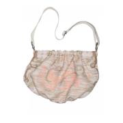 Beige Schoudertas met Verstelbare Band Gustav , Multicolor , Dames