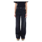 Stijlvolle Jeans Collectie Isabel Marant , Black , Dames